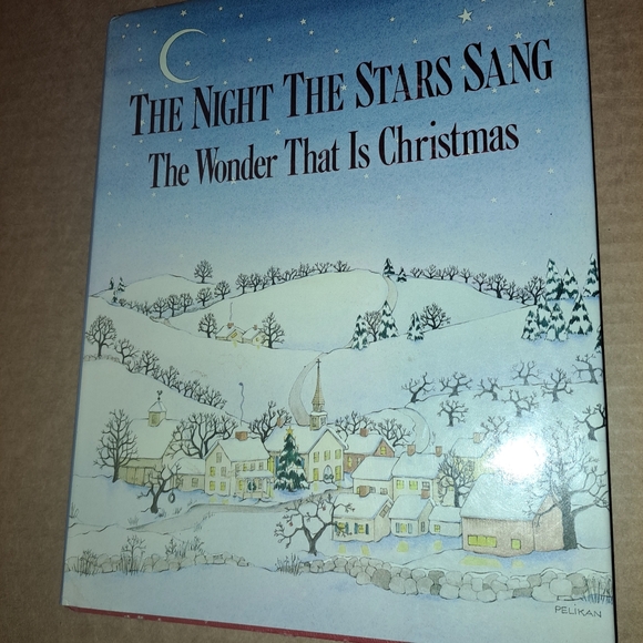 The Night the Stars Sang The Wonder that is Christmas Hardback vintage book - Picture 1 of 14